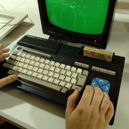 Using an old MSX-like computer